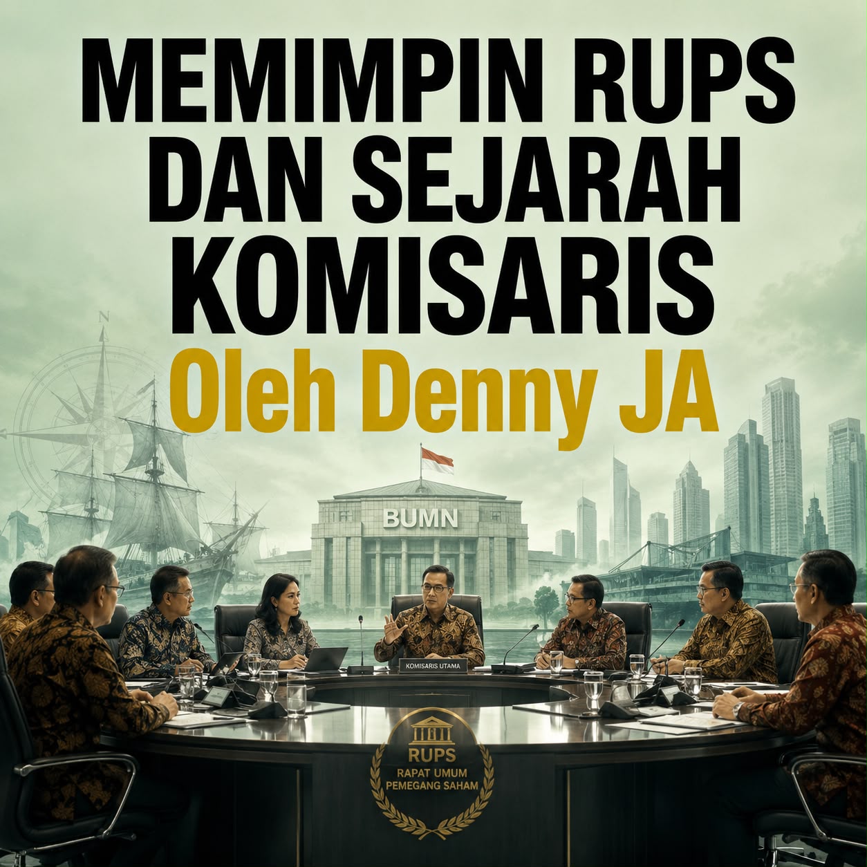 MEMIMPIN RUPS DAN SEJARAH KOMISARIS