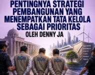 Belajar dari Kasus Ditangkapkan Tiga Pimpinan Tinggi Badan Gizi Nasional:  PENTINGNYA STRATEGI PEMBANGUNAN YANG MENEMPATKAN TATA KELOLA SEBAGAI PRIORITAS
