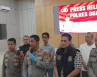 POLRES OGAN ILIR UNGKAP KASUS PEMBUNUHAN BERENCANA BERMODIFIKASI BUNUH DIRI