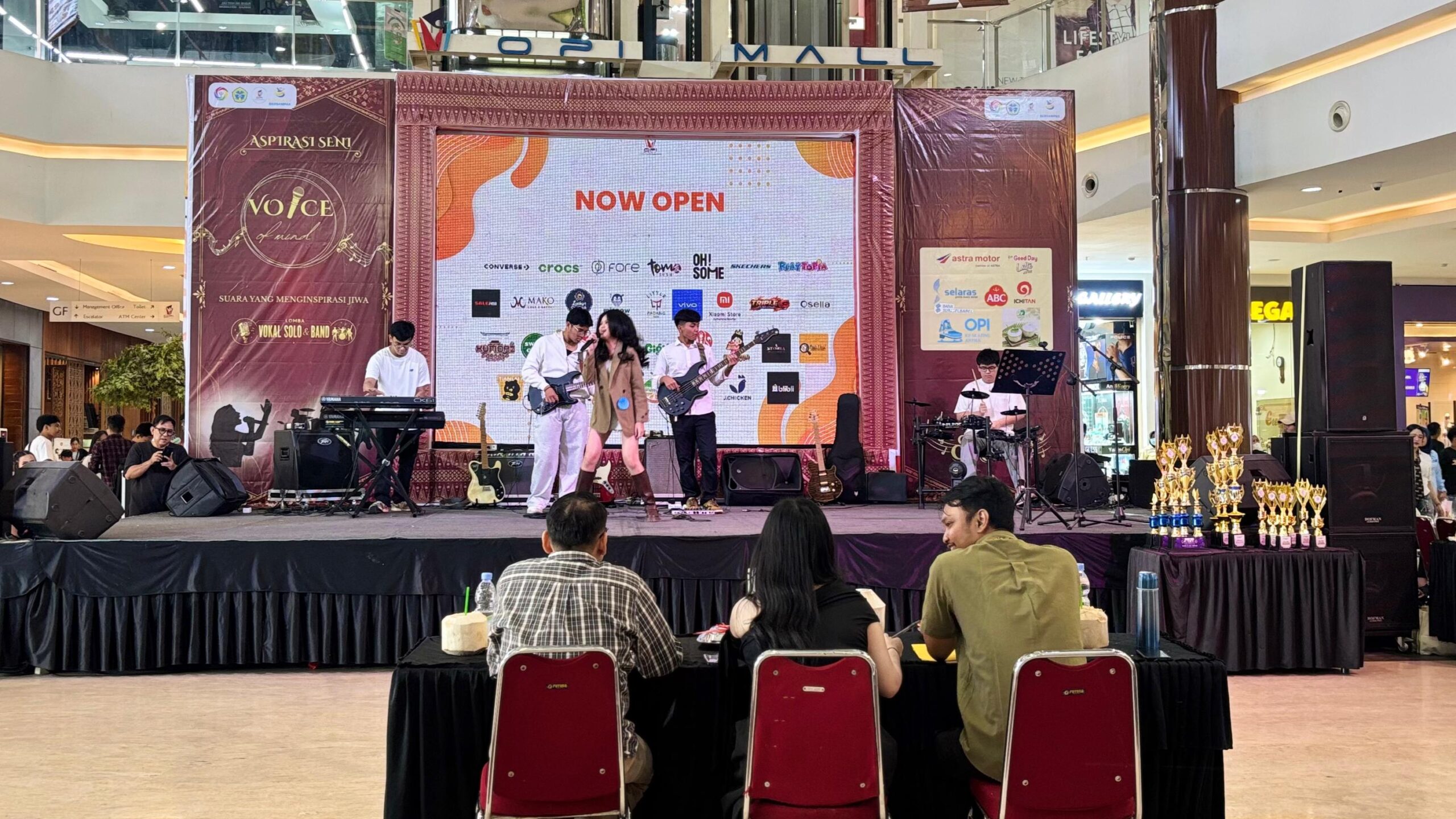 Gali Potensi Remaja, Himapsi Unika Musi Charitas Gelar Apresiasi Seni 2026 "Voice of Mind" di OPI Mall
