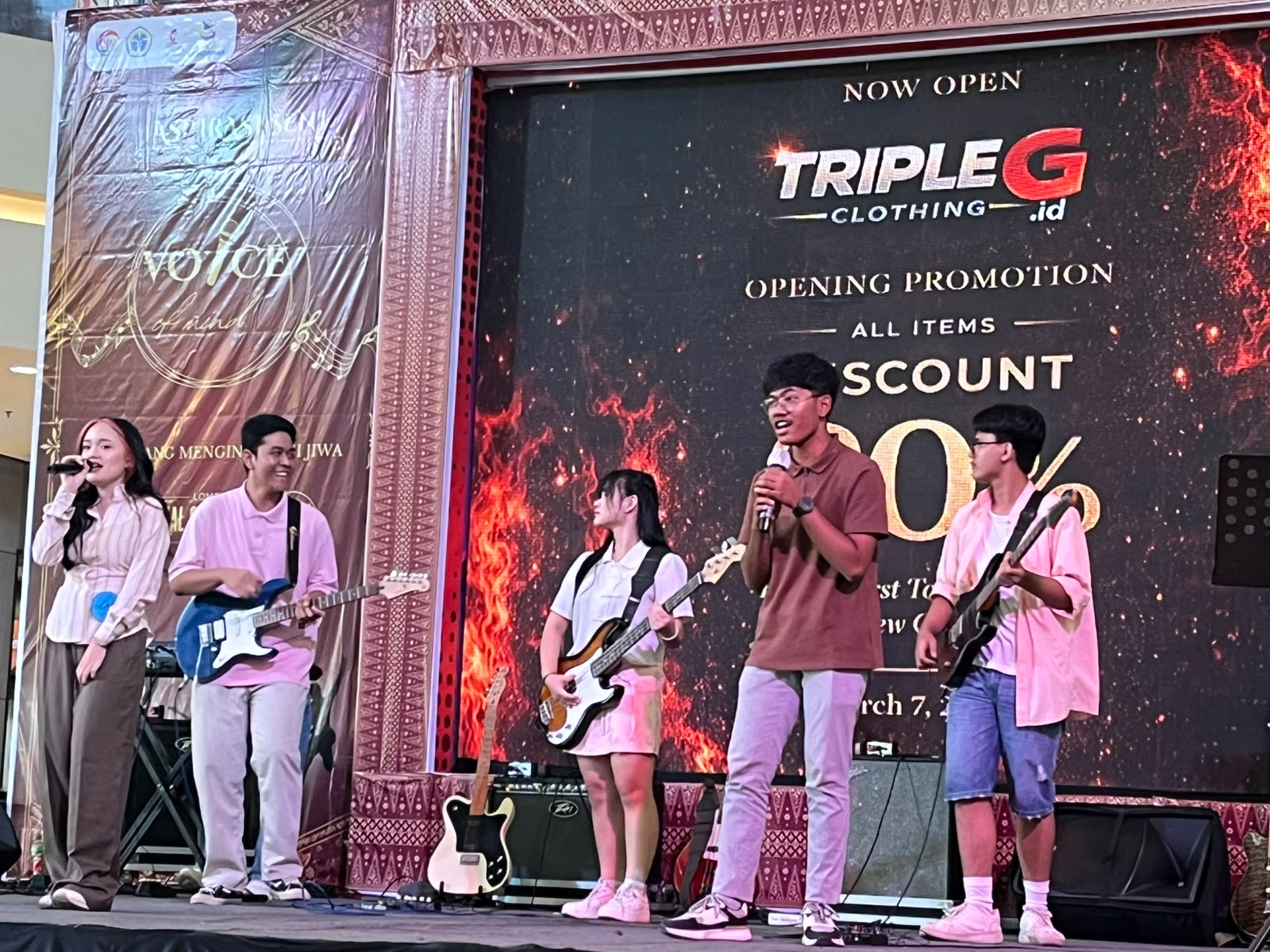 Gali Potensi Remaja, Himapsi Unika Musi Charitas Gelar Apresiasi Seni 2026 "Voice of Mind" di OPI Mall