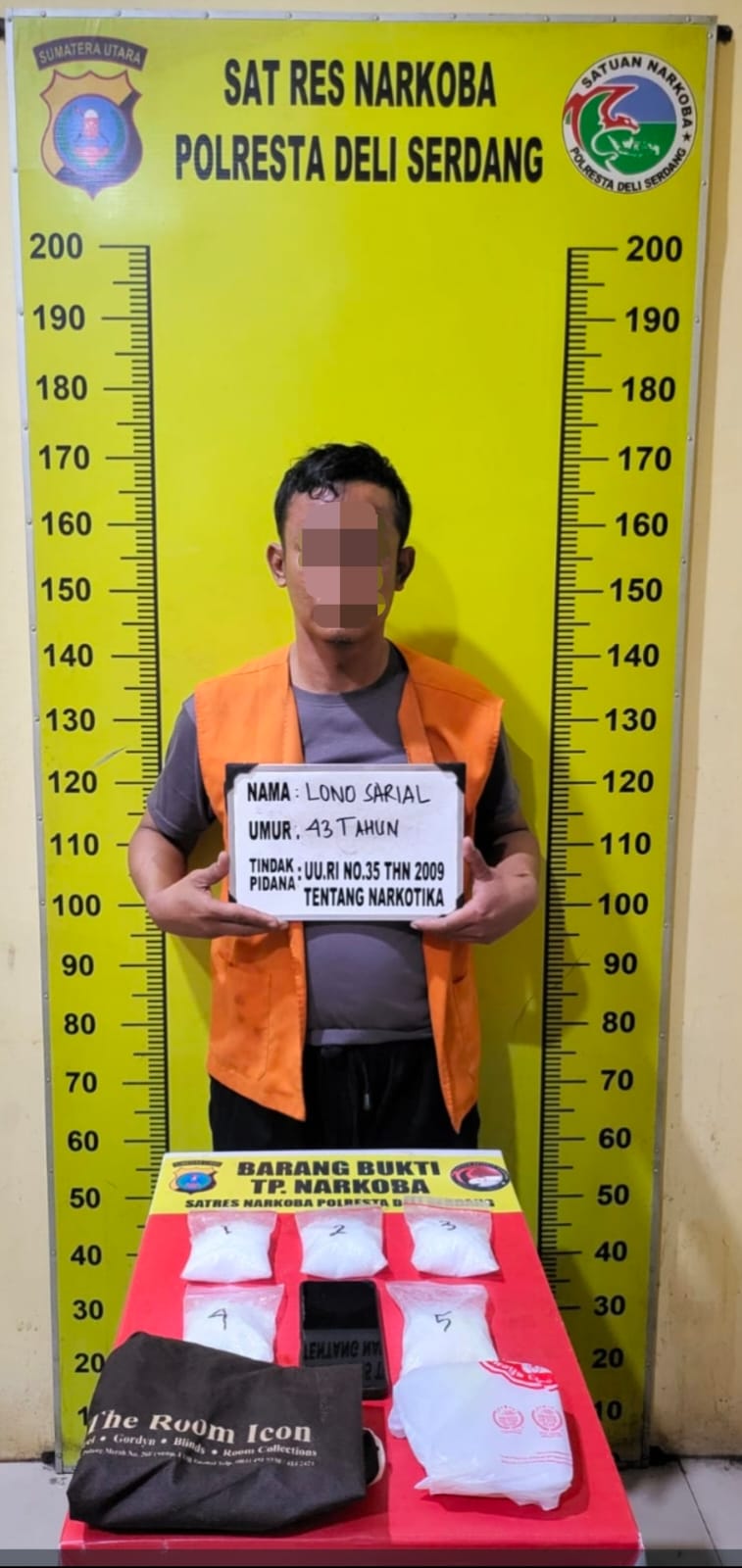 Nekad Jual Sabu, Berujung Masuk Jeruji Besi