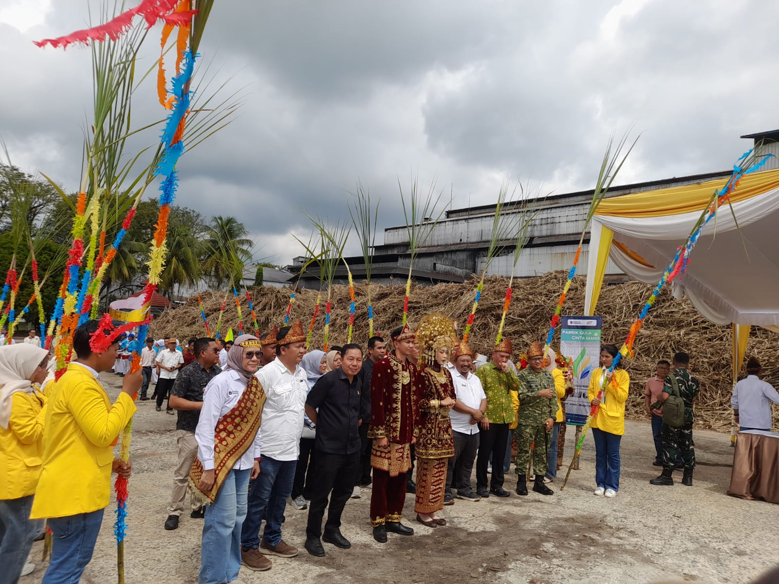 DPRD Ogan ilir Hadir Di Pabrik PG Cinta Manis Buka Giling 2026, Sinergi Produksi Unggul Dan Rendemel.