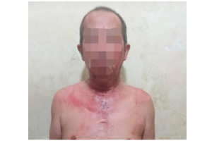 Personil Polsek Batang Kuis Amankan Pelaku Begal