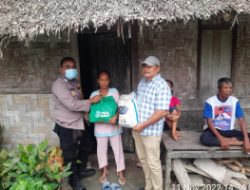 Jajaran Polresta Deli Serdang Bagikan sembako Kepada Masyarakat