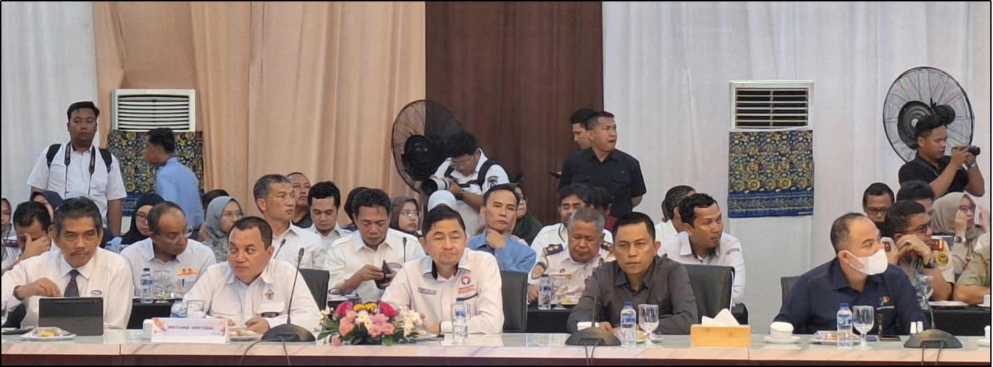 Stressing Ombudsman RI Sumsel Saat Hadiri Rakor GWPP Gubernur Sumsel