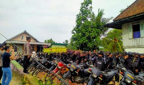 Polisi Gerebek 'Sarang Bandit' di Muratara Dan Sita 347,18 Gram Narkoba Jenis Sabu