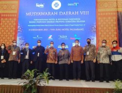 Secara Aklamasi Kurmin Terpilih Sebagai Ketua PHRI Sumsel