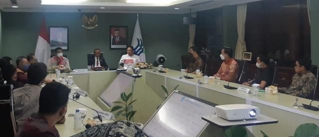 Ketua MPR dan Maruarar Sirait Mendampingi Mahasiswa Petinggi Cipayung Plus Bertemu Menteri Investasi