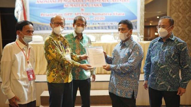 Terpilih secara Aklamasi, Haposan Siallagan Resmi Jadi Ketua DPP Apindo Sumut