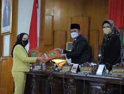 DPRD Prov. Sumsel dan Gubernur Sepakati 3 Raperda dan 1 Raperda perpanjangan waktu Pembahasan