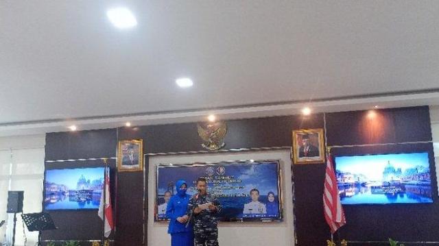 Sertijab Danlanal Palembang, Kolonel Laut (P) Widyo Sasongko Gantikan Kolonel Laut (P) Filda Malari