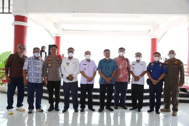 Komjen Pol Purn Sjachroedin ZP dan Rycko Menoza Bekunjung Ke Lampung Selatan