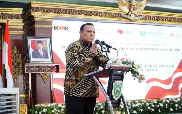 Firli Ingatkan Pejabat dan Dewan di Sumsel Jangan Berurusan dengan KPK
