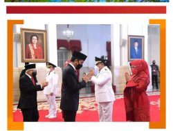 Presiden Joko Widodo Resmi Lantik Gubernur dan Wakil Gubernur Kalimantan Tengah Masa Jabatan 2021-2024