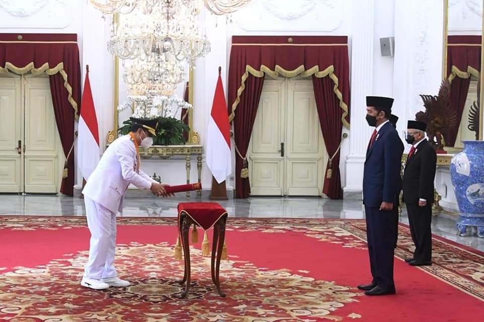 Presiden RI Joko Widodo Lantik Gubernur dan Wakil Gubernur Sulawesi Tengah Masa Jabatan 2021-2024