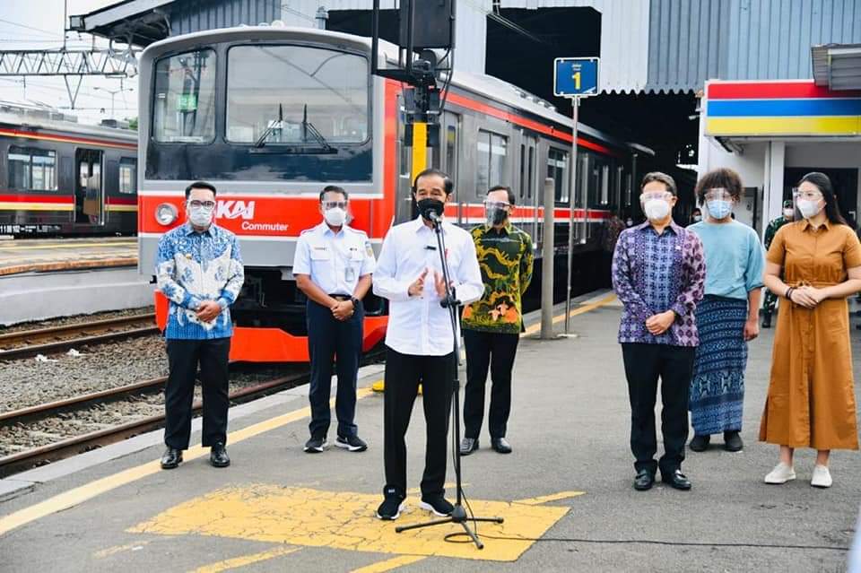 Presiden RI : Percepat Vaksinasi di Tempat dengan Mobilitas dan Interaksi Tinggi