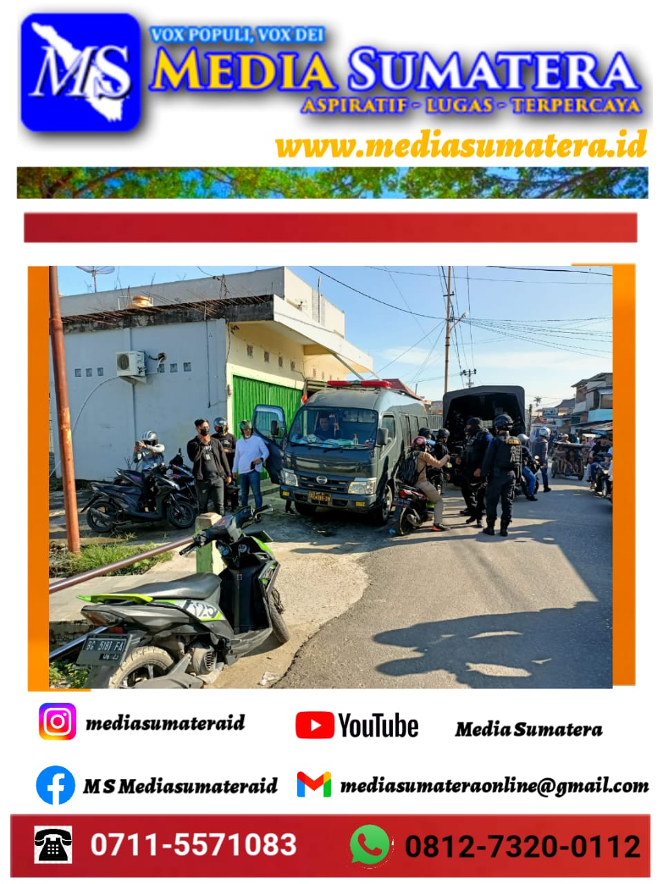Kapolda Sumsel : Bukti Keseriusan Kita Dalam Menumpas Narkoba, Kampung Narkoba Tangga Buntung Palembang Kembali Di Gerebek