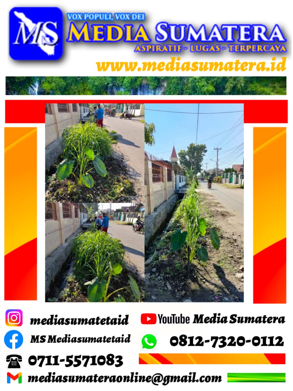 Momentum Haul Bung Karno 2021, PAC PDI Perjuangan Medan Denai Adakan Giat Gotong Royong Massal (Gomas) Ajak Masyarakat Warisi Spiritnya