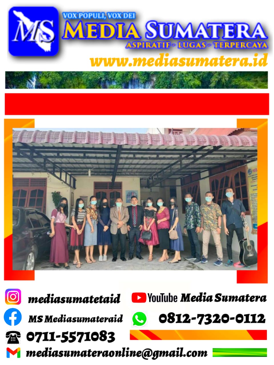 Pdt. Martin P Hutabarat, S. Th., MM., Pendeta Resort GKPI Jemaat Khusus Immanuel  Jalan Asahan  Menyambut  Vikar Manro Manurung S.Th Dalam Melakukan Kunjungan Jemaat