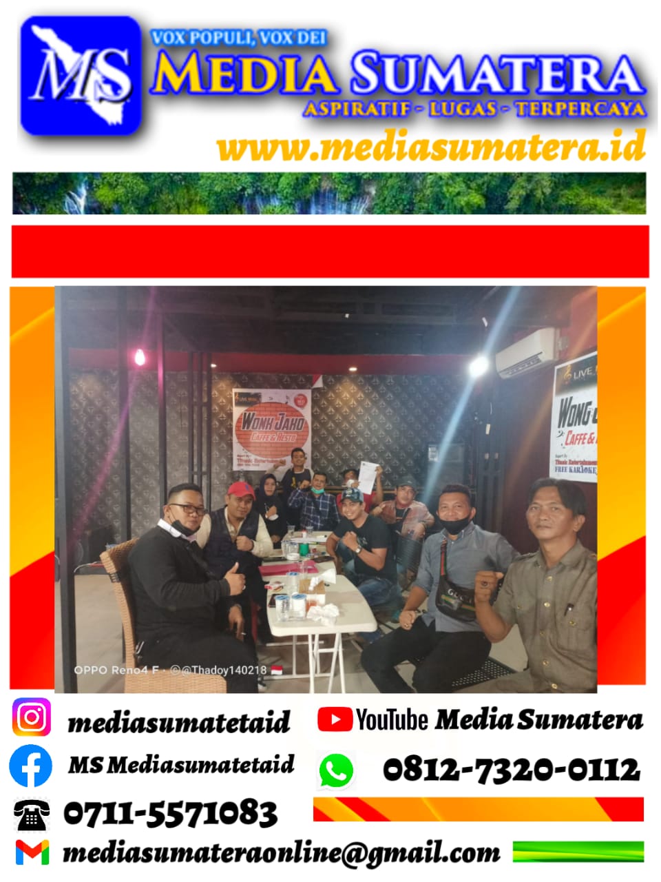 Tingginya Minat Masyarakat Sumatera Selatan Mendaftarkan Dirinya Ke Forum Sumsel Bersatu (FSB)