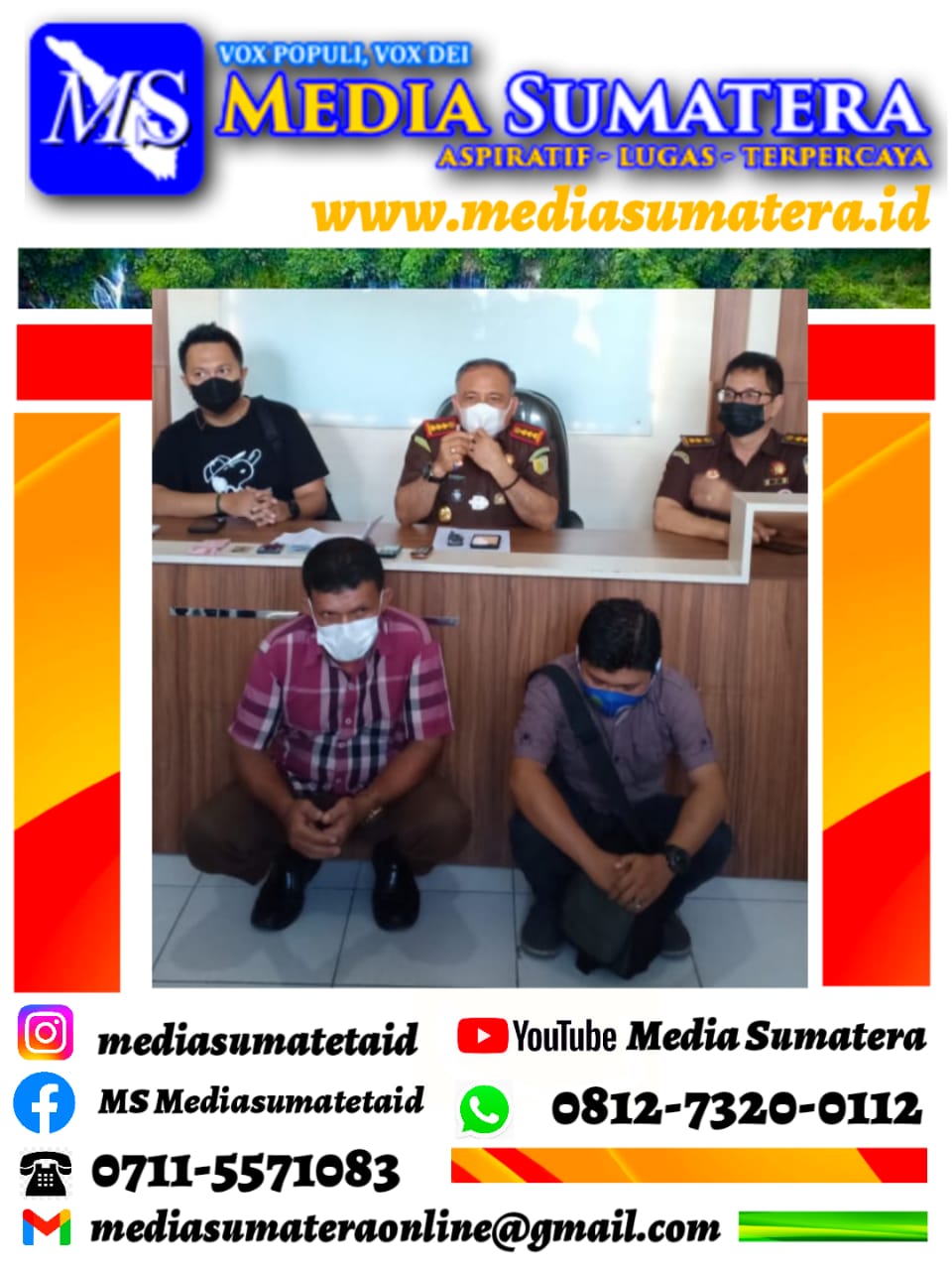 Pecatan Honorer Kejati Sumut Dan Oknum LSM Terjaring Operasi Tangkap Tangan (OTT) Kejari Deli Serdang