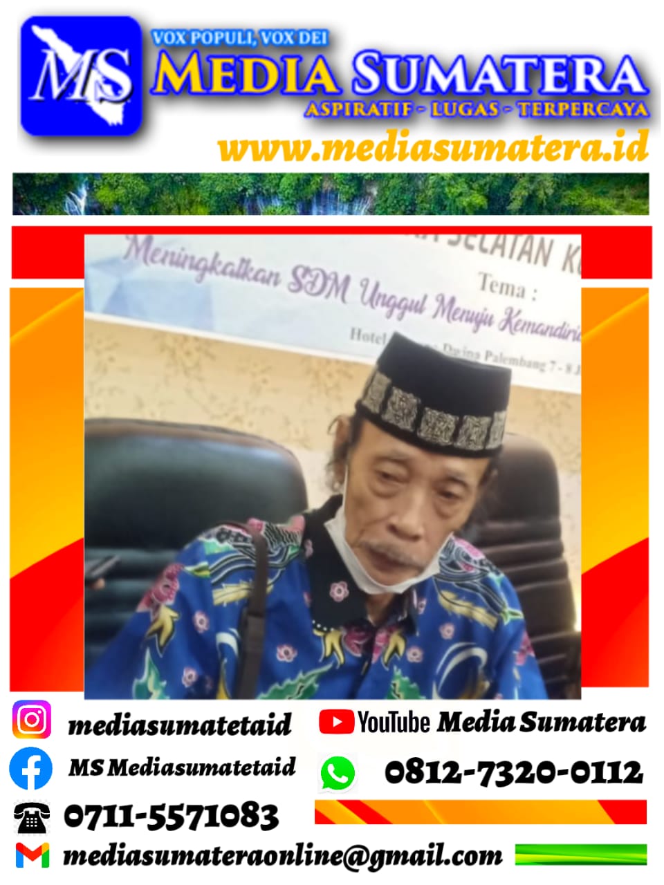 KTNA Sumsel Gelar Rembuk Paripurna KTNA Sumsel ke-VIII 2021 dibuka Oleh Gubernur Melalui Asisten I  Pemprov Sumsel
