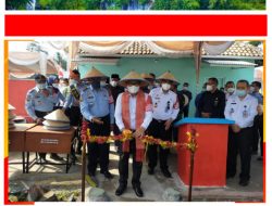 SAE, SPT dan RK di Lapas Kelas II A Tanjung Raja Diresmikan Oleh Kakanwil Kemenkumham Sumsel Indro Purwoko SH., MH.