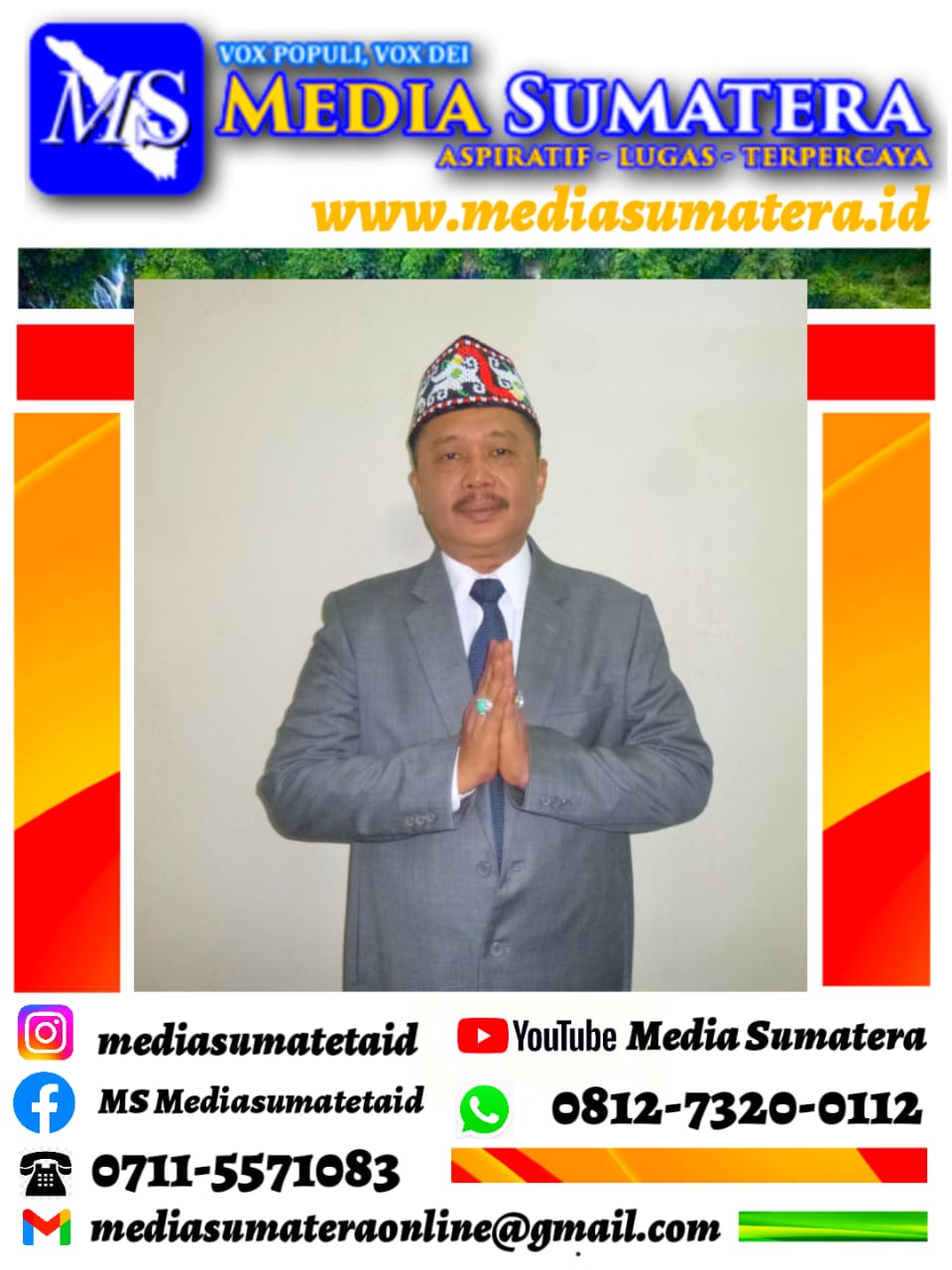 Wetmen Sinaga Ketua Parpornas : Jelaskan Garis Keturunan Pomparan Ompu Hasahatan Sinaga