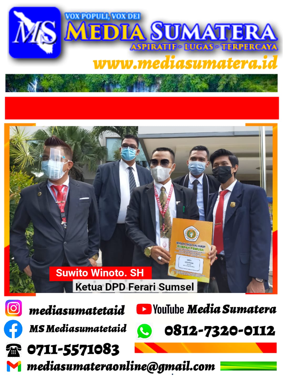 MOU STIHPADA Palembang Dengan DPRD Palembang Bersama DPD Ferari Sumsel Terkait Program Kampus Merdeka