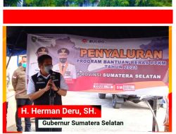 Gubernur Sumsel H. Herman Deru, S. H., MM., Apresiasi Baksos GENCAR Yang Peduli Terhadap Insan Pers