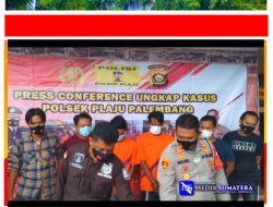 Unit Reskrim Polsek Plaju Palembang Berhasil Mengamankan Spesialis Pembobol Rumah Warga