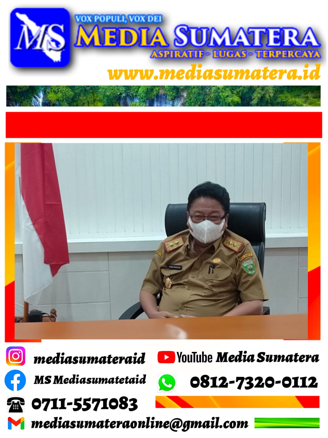 Sekolah Yang Melaksanakan PTM, Harus Ada Surat Pernyataan Izin dari Orang Tua Siswa, Ketua PJPP Sumsel : Hal Itu Kurang Pas