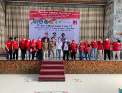 DPD Projo Sumsel Turut Serta Melaksanakan Percepatan Vaksinasi Covid 19 di Kabupaten Muara Enim