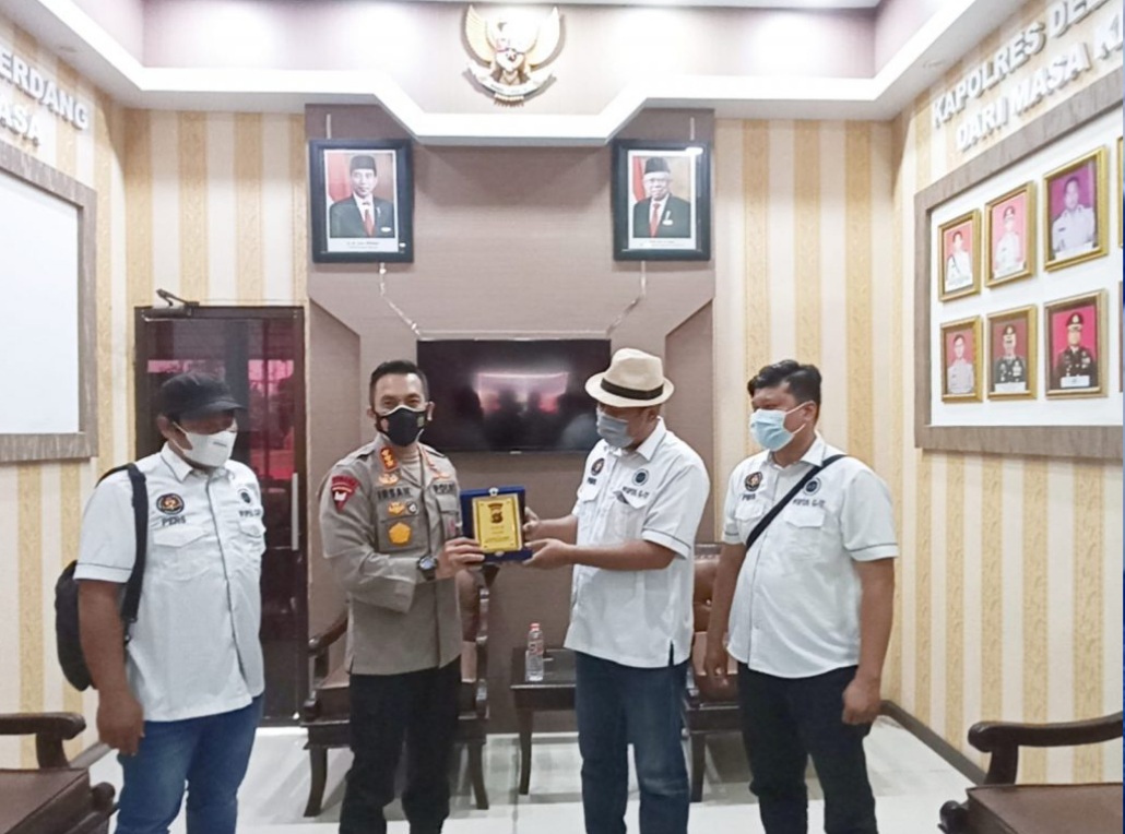 Kapolresta Deli Serdang, Terima kasih Kepada WUPDS G-17 Terus Mendukung Pemberitaan Polresta Deli Serdang