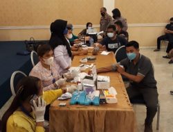 Kapolresta Deli Serdang Tinjau Vaksinasi Di Lubuk Pakam Dan Tanjung Morawa