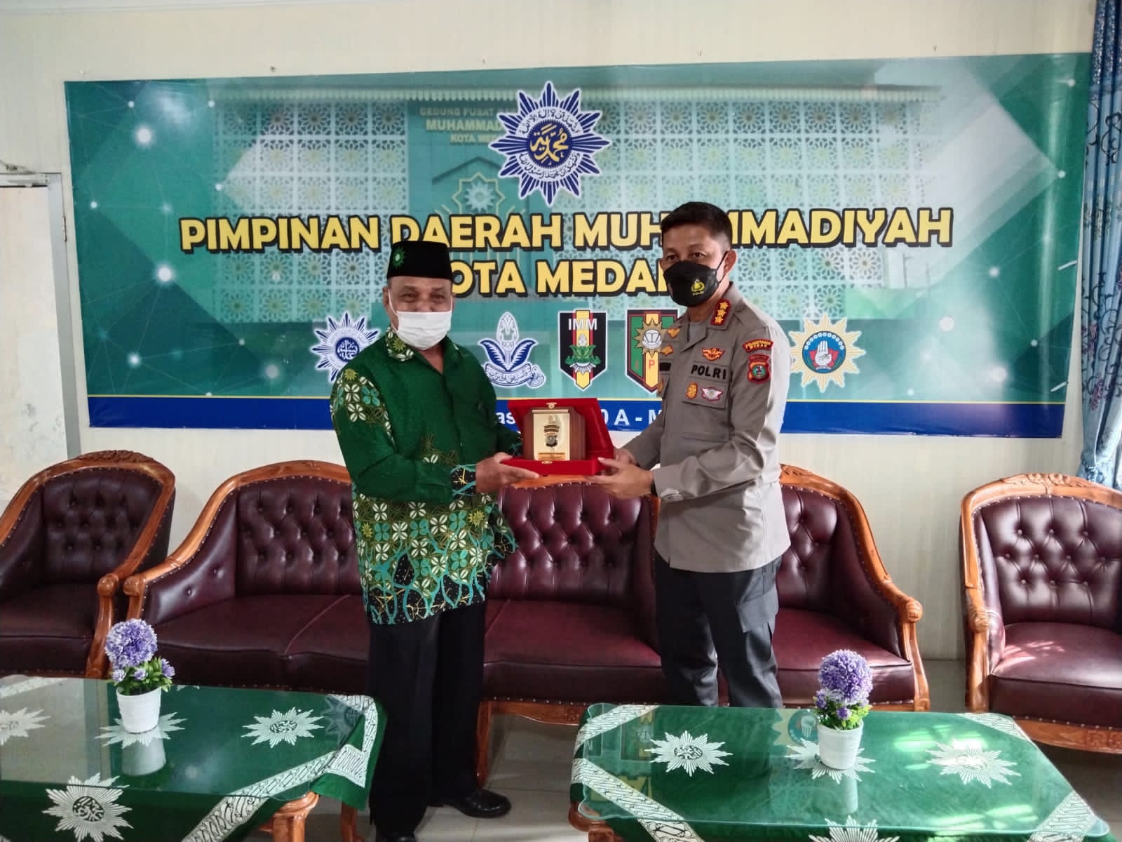 Kapolrestabes Medan Silahturahmi Kepada PD Muhammadyah Medan