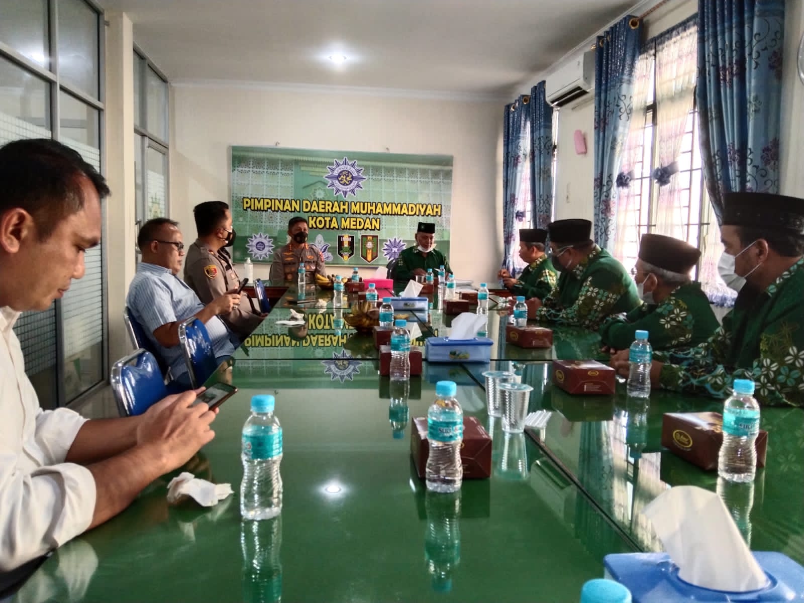 Kapolrestabes Medan Silahturahmi Kepada PD Muhammadyah Medan