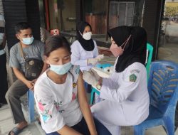 Ops Keselamatan Toba 2022, Polresta Deli Serdang Berikan Edukasi Dan Vaksinasi Massal
