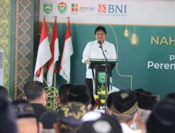 Airlangga Hartanto Selaku Menko Perekonomian Melaksanakan Peremajaan Sawit Rakyat Dalam Rangka Harlah NU di Kec Rambang Muara Enim