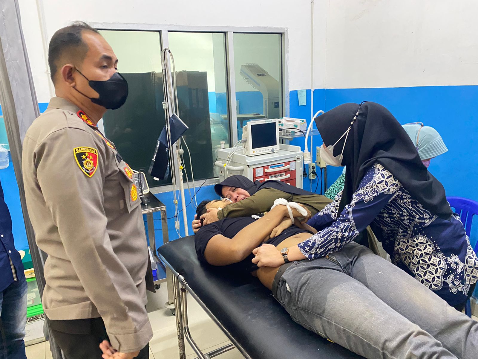 ANGGOTA POLRES OKU TIMUR GUGUR SAAT MENGEJAR BURONAN