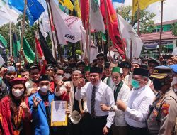 PMKRI Cabang Palembang Bersama Cipayung Plus Kota Palembang Mengadakan Seruan Aksi Di Kantor Gubernur Dan DPRD Sumsel