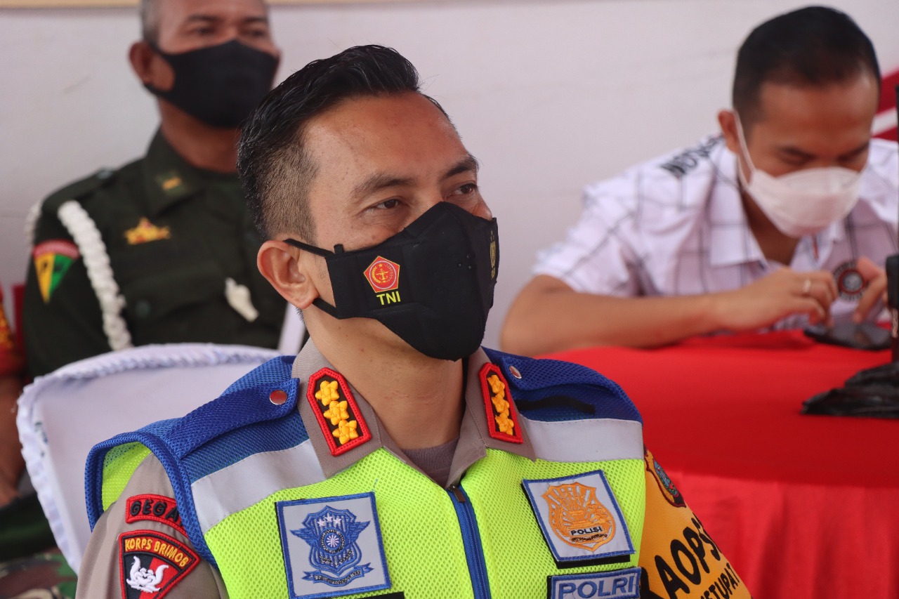 Kapolresta Deli Serdang Zoom Meeting Dengan Polda Sumut Antar Posko Ops Ketupat Toba-2022