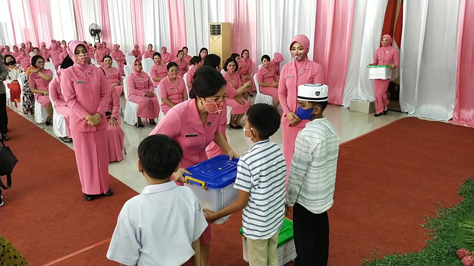 Ketua Bhayangkari Polda Sumut Kunker Ke Polresta Deli Serdang