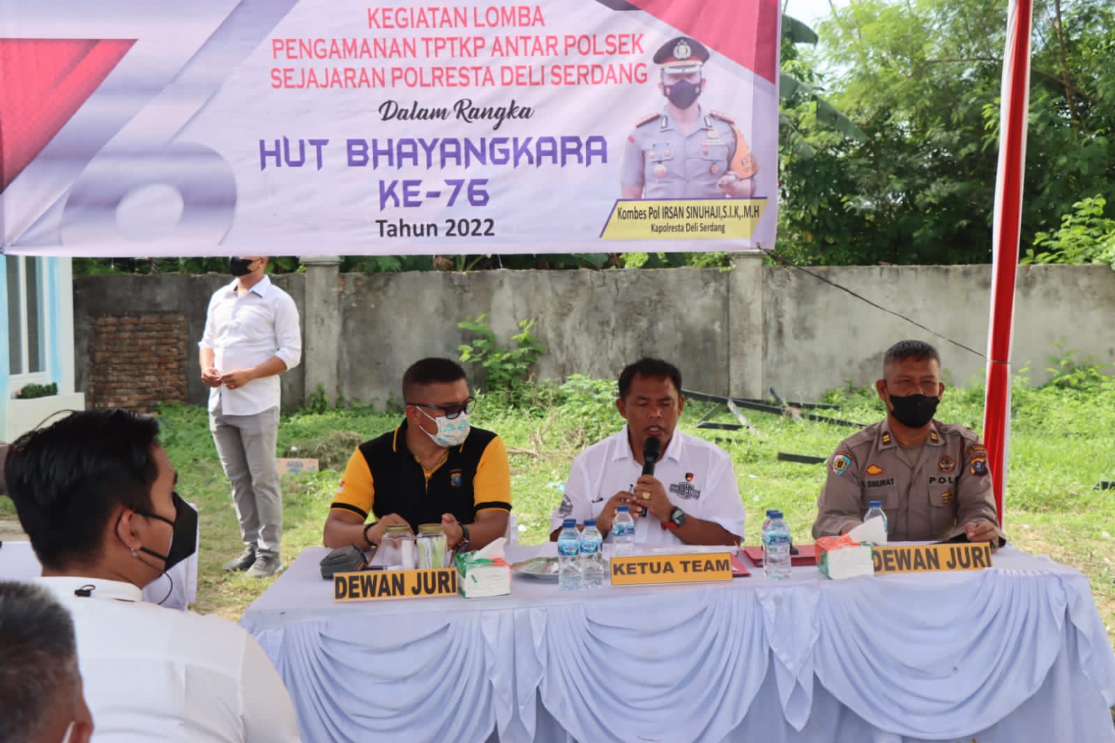 Polresta Deli Serdang Gelar Lomba Tindakan Pertama Di Tempat Kejadian Perkara