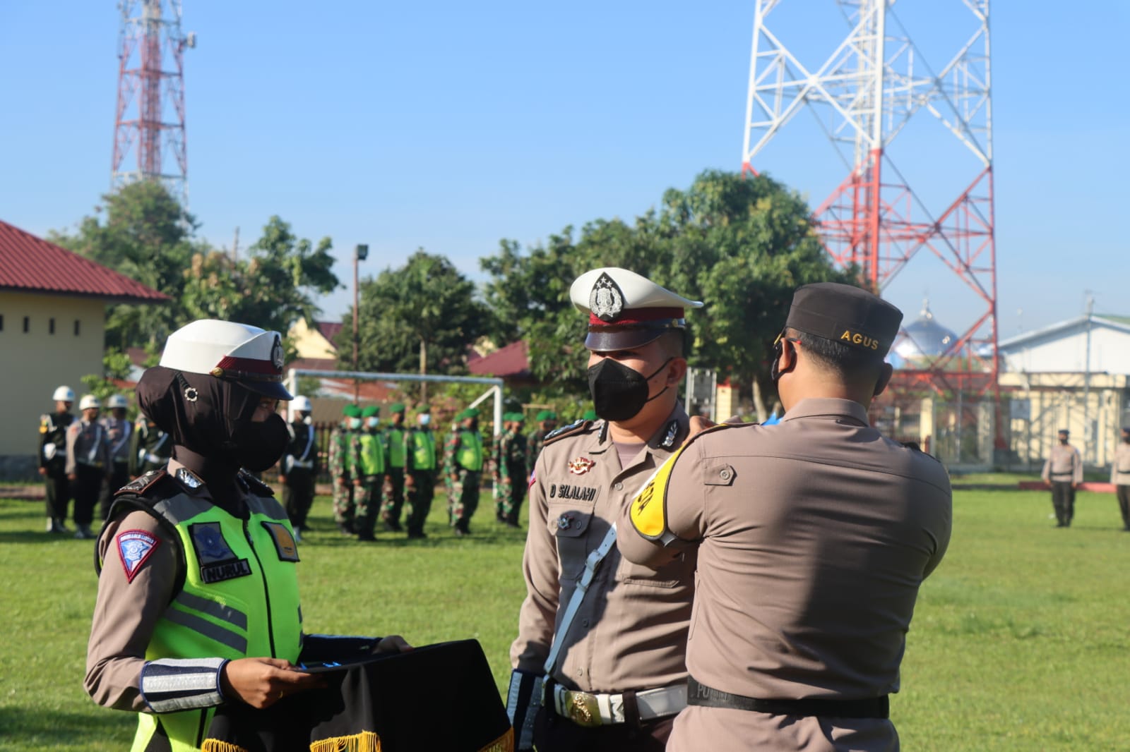 Polresta Deli Serdang Gelar Apel Pasukan Ops Patuh Toba 2022