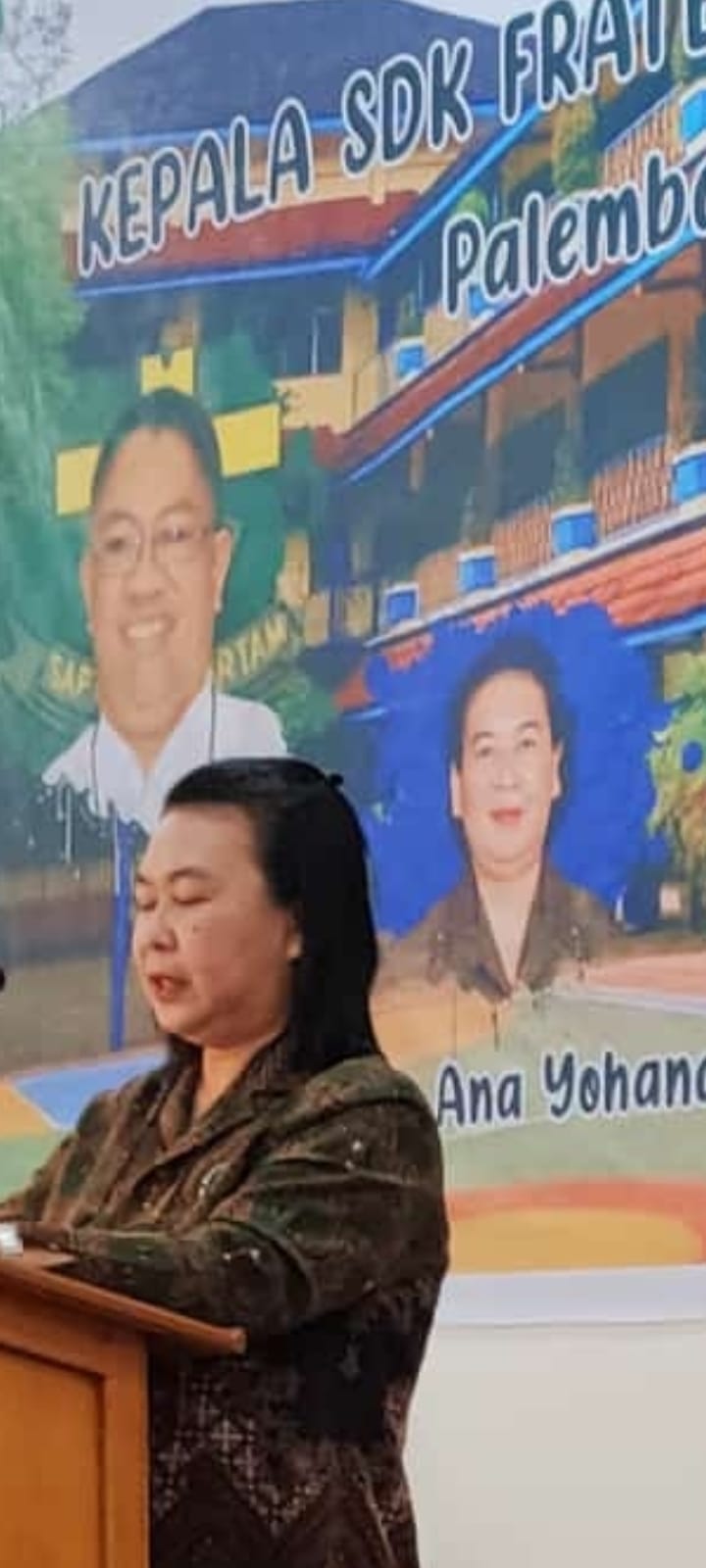 Ana Yohana Dilantik Kepala SD Xaverius 2 Palembang