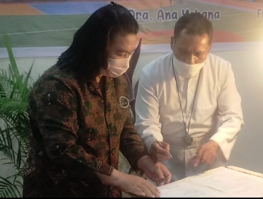 Ana Yohana Dilantik Kepala SD Xaverius 2 Palembang