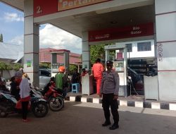 Polsek Biru-Biru Monitoring Di SPBU, Pastikan BBM Berjalan Lancar