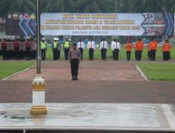 Polresta Deli Serdang Gelar Apel Kesiapsiagaan Penanggulangan Bencana